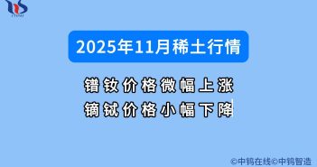 2025年11月稀土價(jià)格如何
