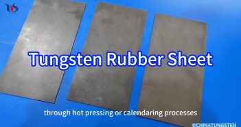 Tungsten Rubber Sheet